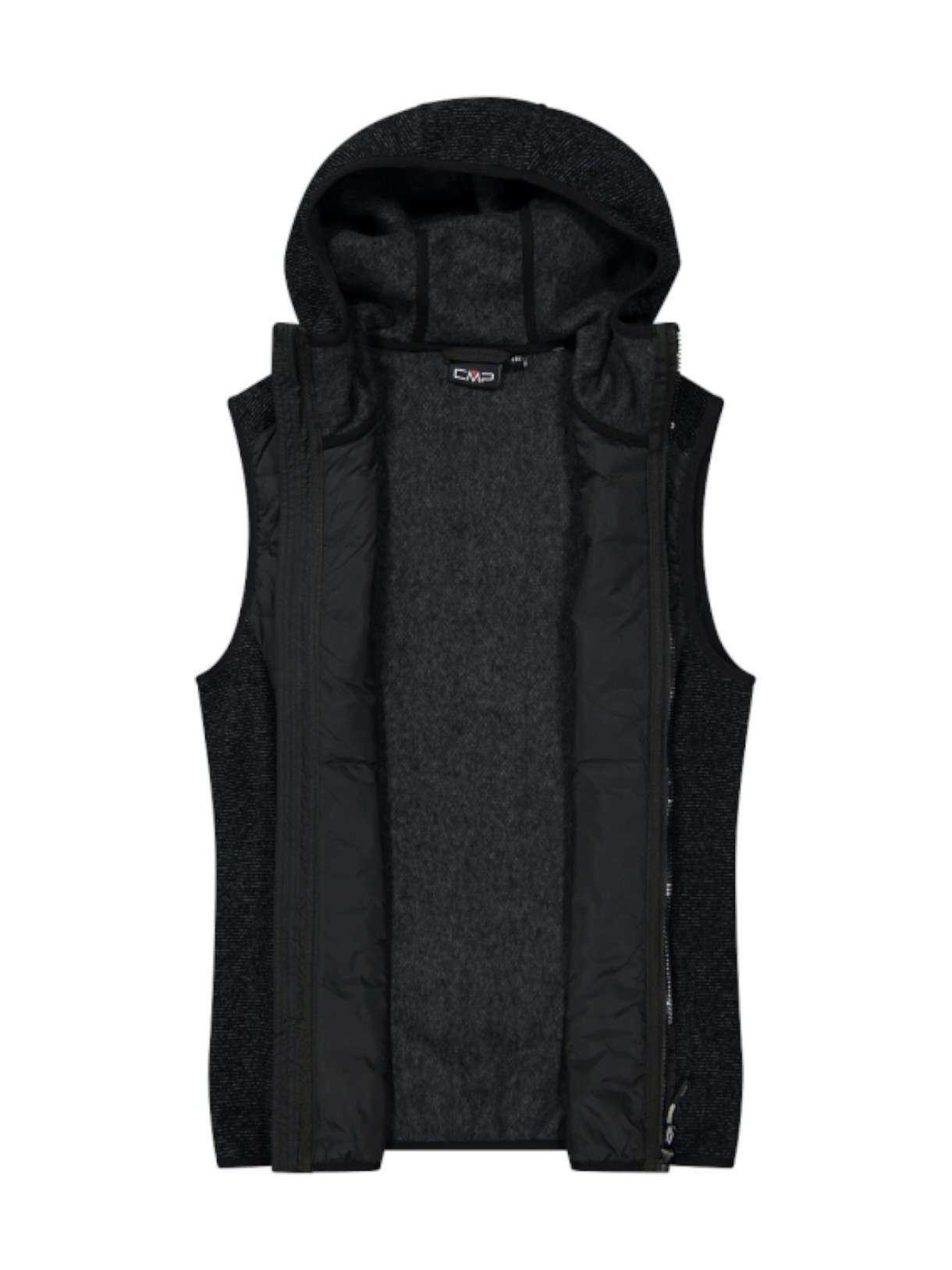 Damen Hybrid Weste aus Fleece Knit Tech 4
