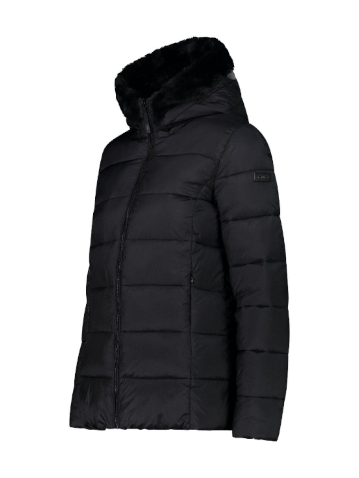 Damen Jacke wattiert mit Kapuze 4