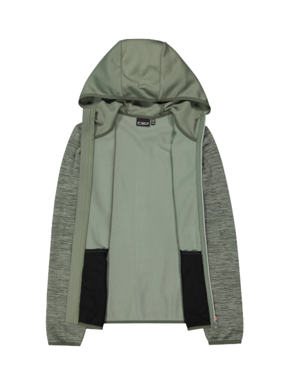 Damen Outdoor Knit Tech Jacke mit Kapuze 4