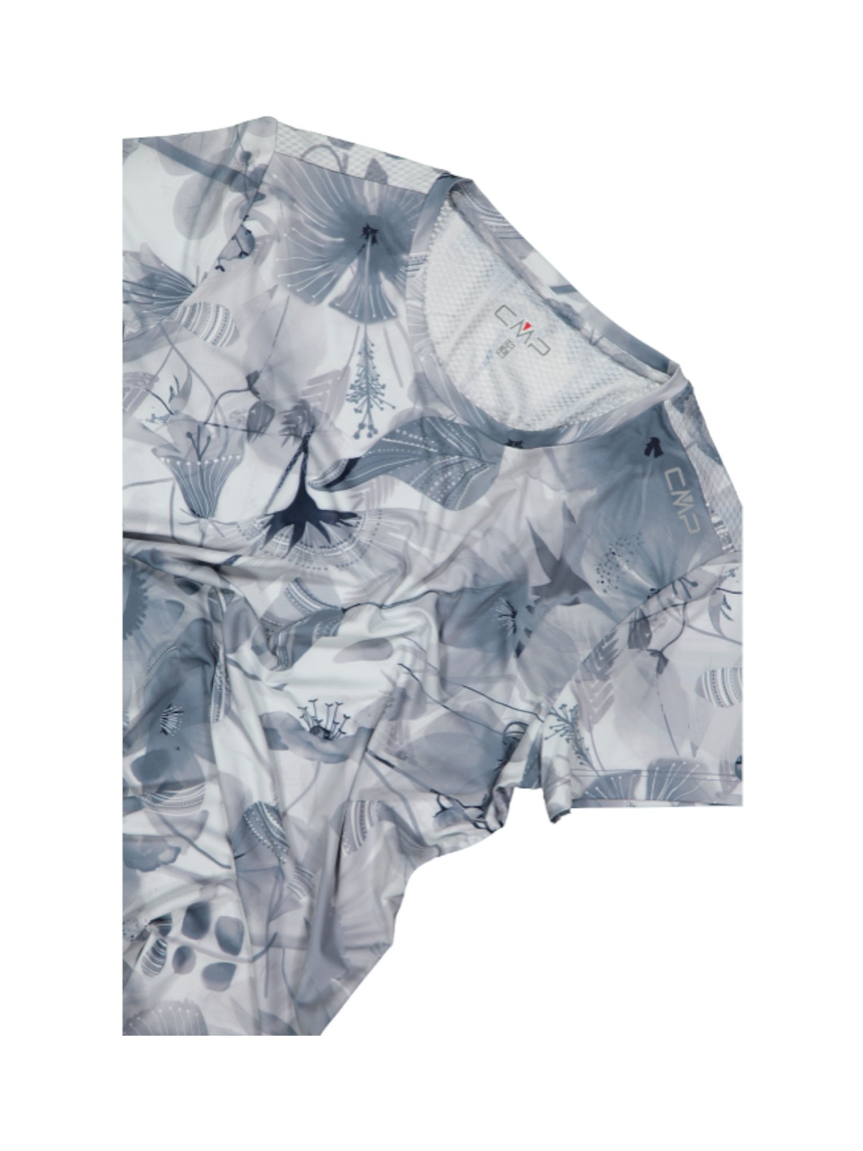 Damen Outdoor T-Shirt mit Blumenprint mit Dry Function 4