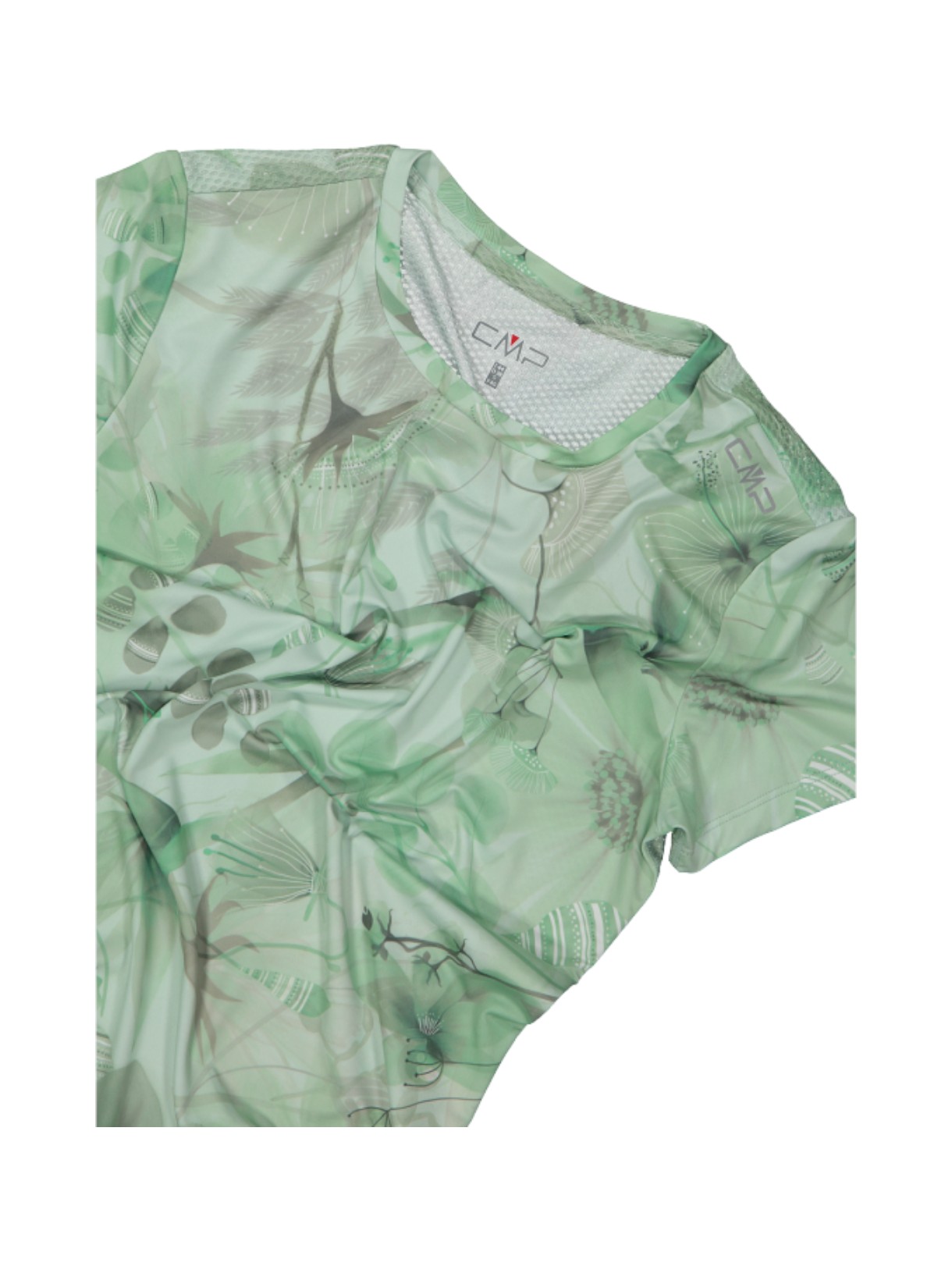 Damen Outdoor T-Shirt mit Blumenprint mit Dry Function 4