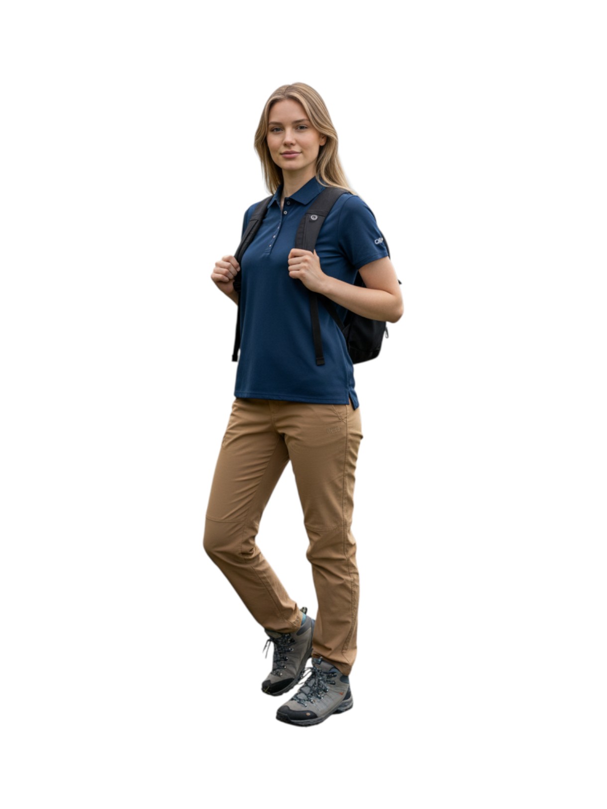 Damen Polo Shirt aus Piqué mit Dry Function 4