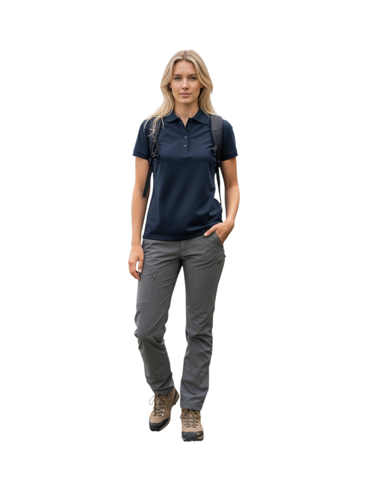 Damen Polo Shirt aus Piqué mit Dry Function 4