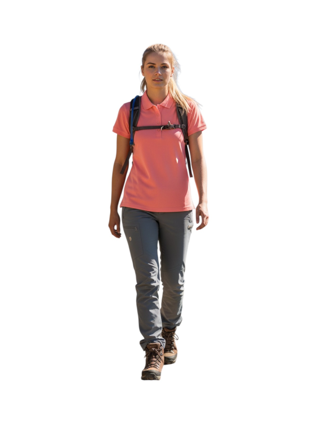 Damen Polo Shirt aus Piqué mit Dry Function 4