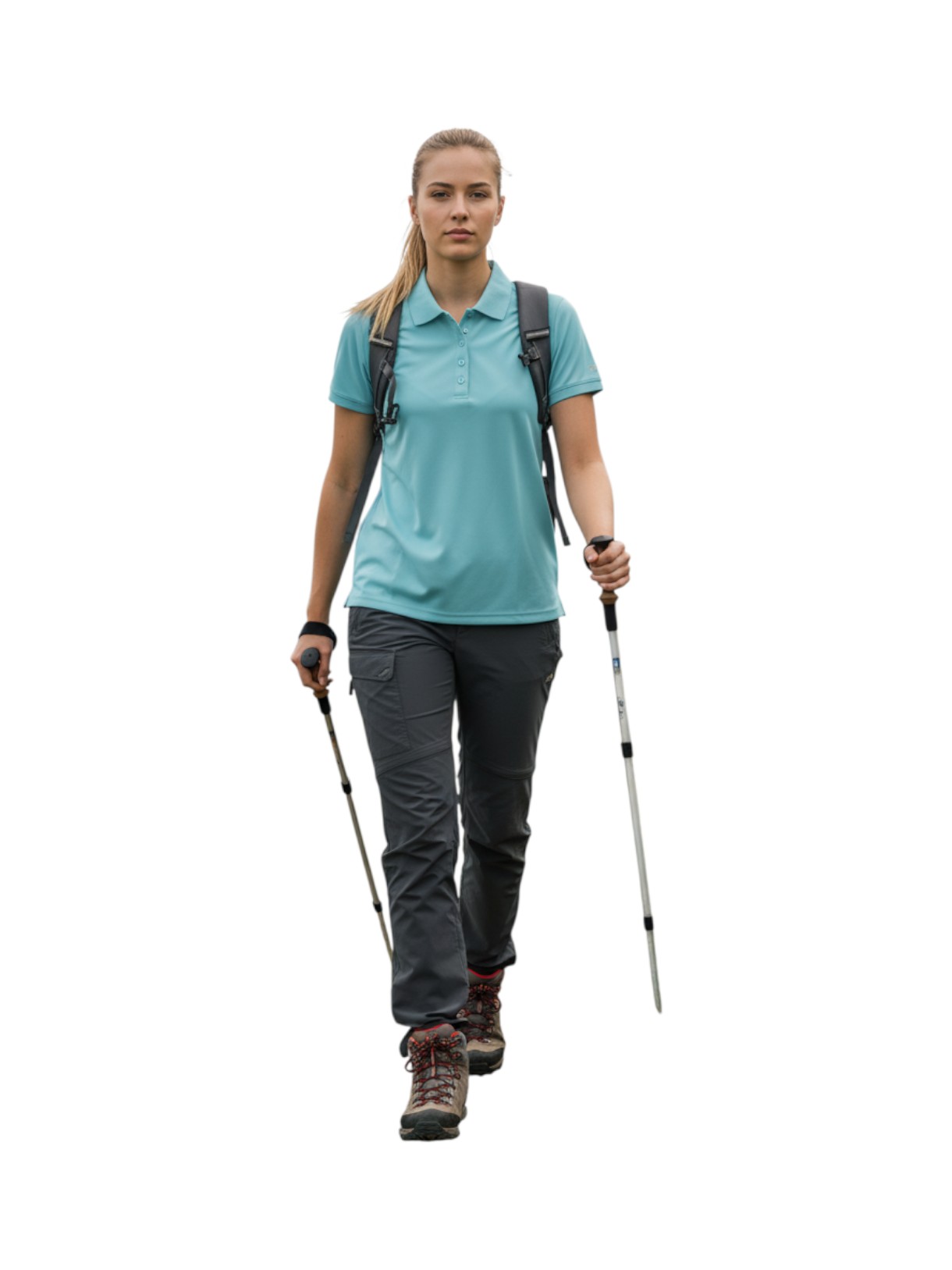 Damen Polo Shirt aus Piqué mit Dry Function 4