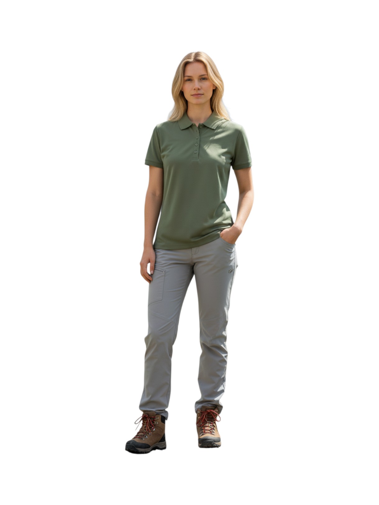 Damen Polo Shirt aus Piqué mit Dry Function 4