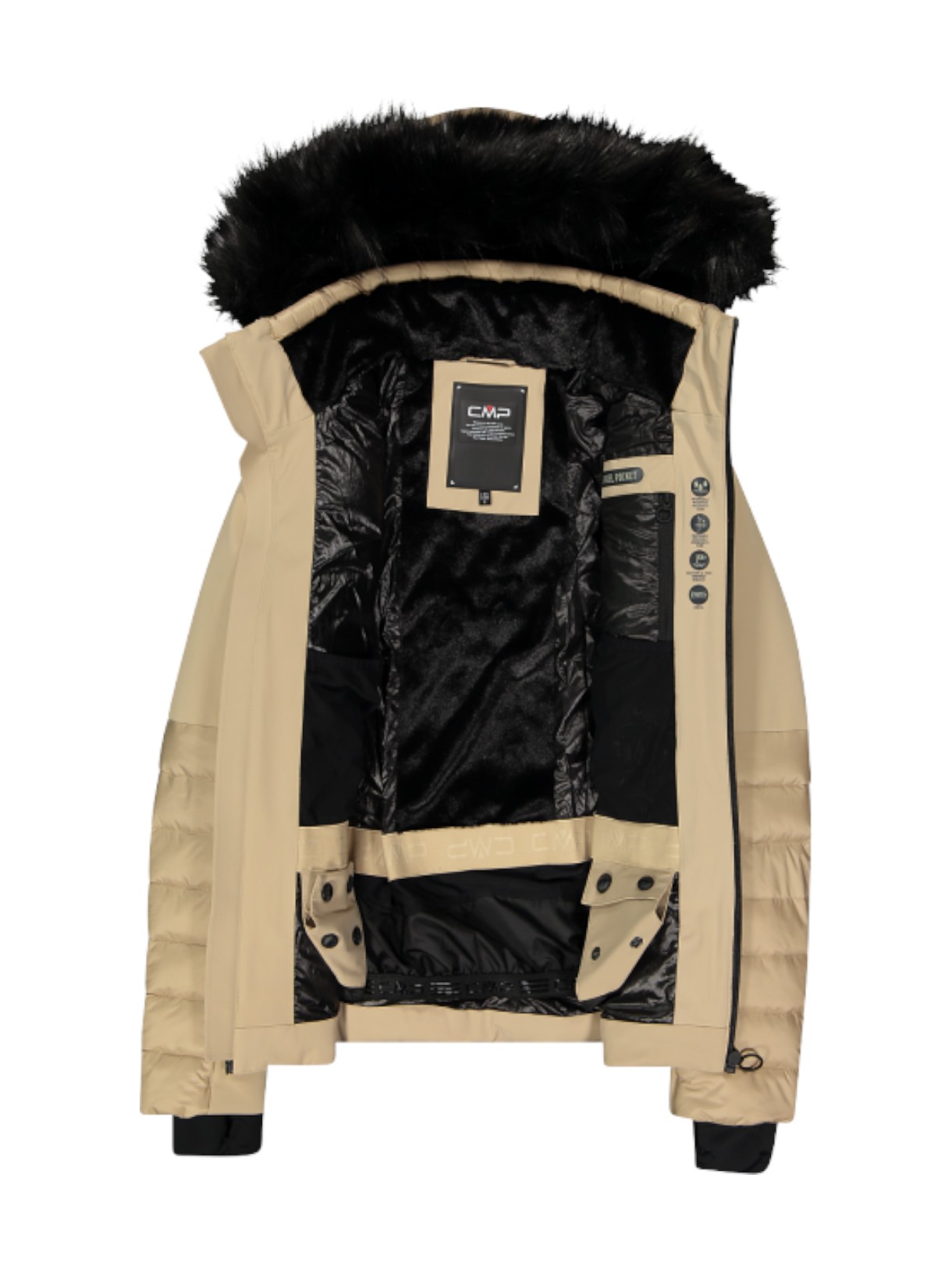 Damen Skijacke Clima Protect mit abnehmbarer Kapuze 4
