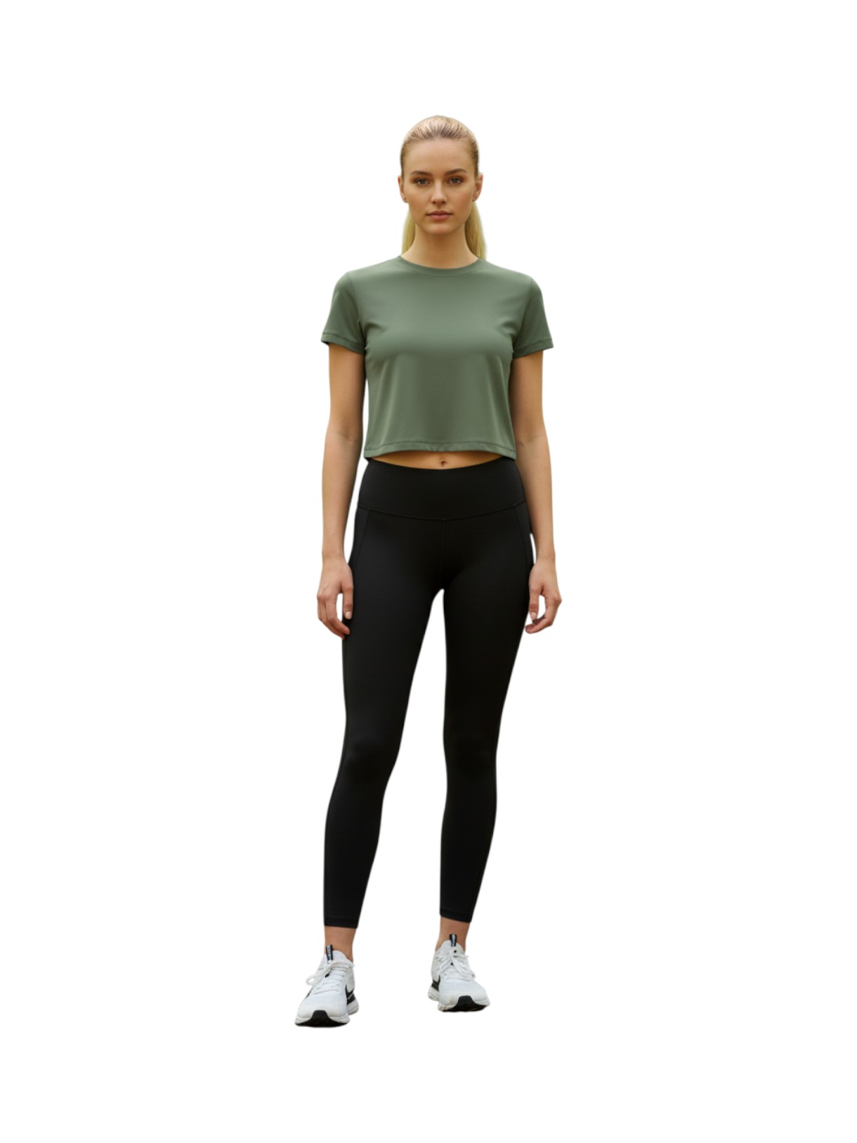Damen T-Shirt aus Stretch-Polyamid mit Dry-Function 4