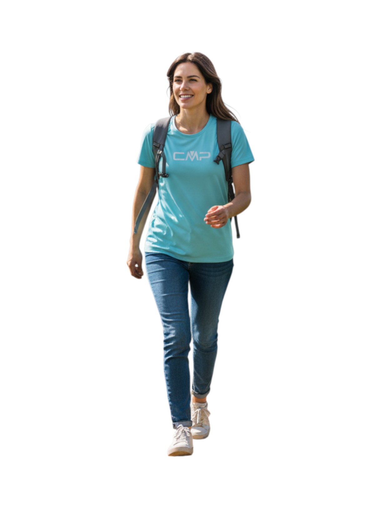 Damen T-Shirt mit Dry Function und Rundhalsausschnitt 4