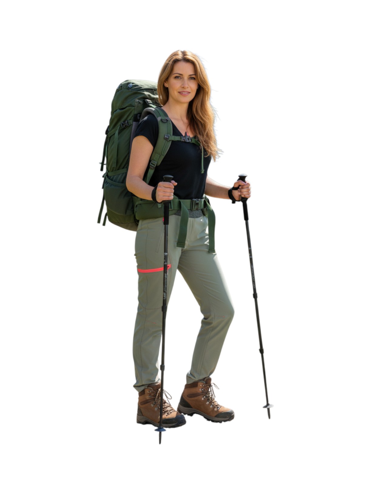 Damen Trekking Hose mit Dry-Function 4
