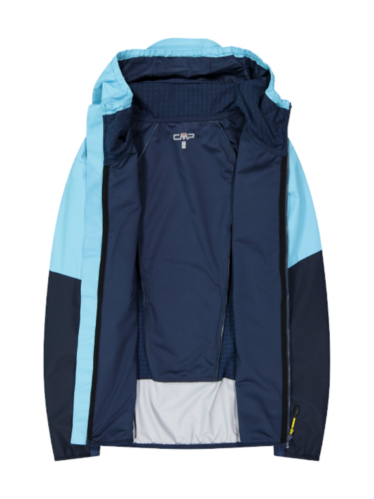 Damen Unlimitech Shell Jacke Clima Protect mit Kapuze blau 4