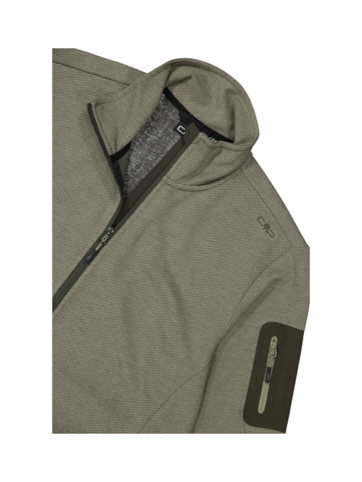 Herren Outdoor Knit-Tech Fleece Jacke 4