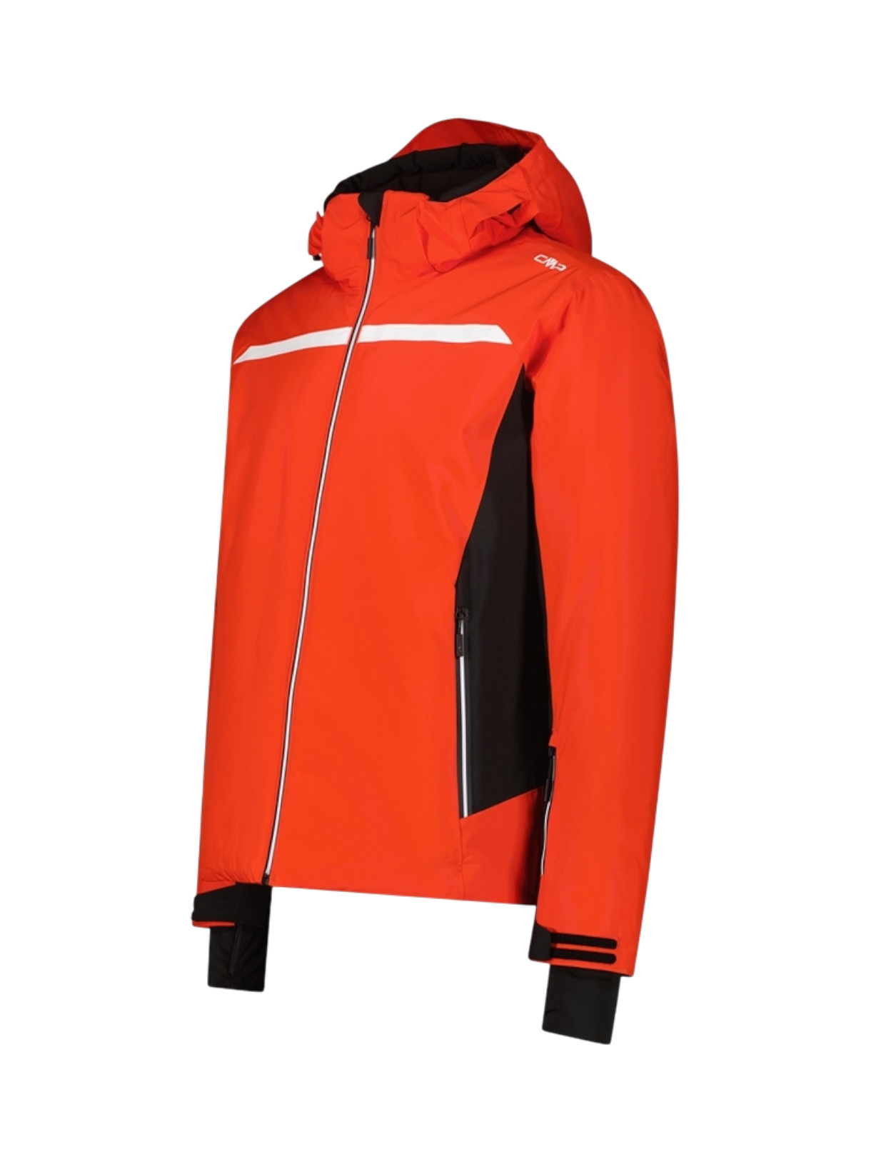 Herren Skijacke aus Twill mit abnehmbarer Kapuze 4