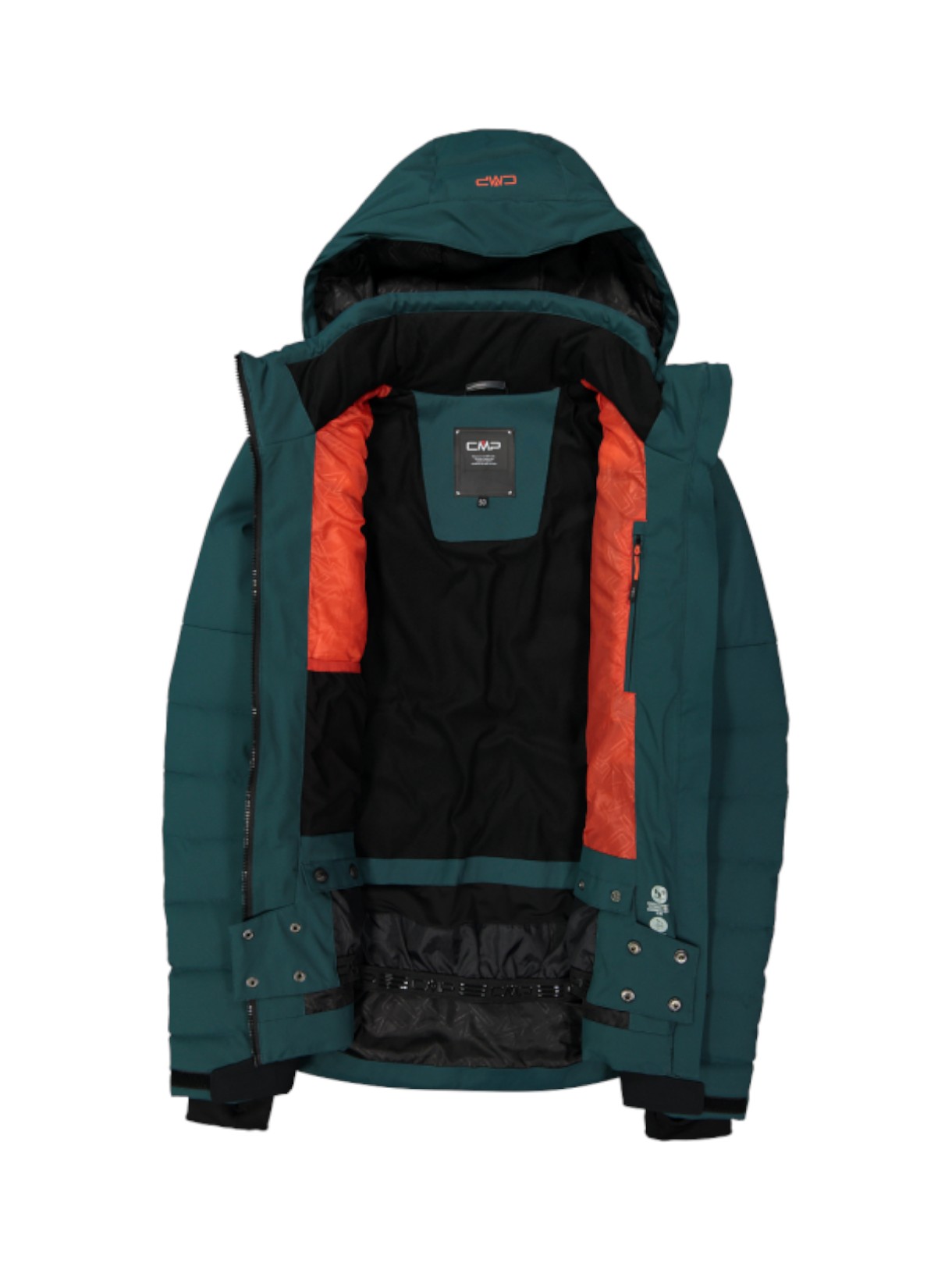 Herren Skijacke mit Clima Protect und abnehmbarer Kapuze 4