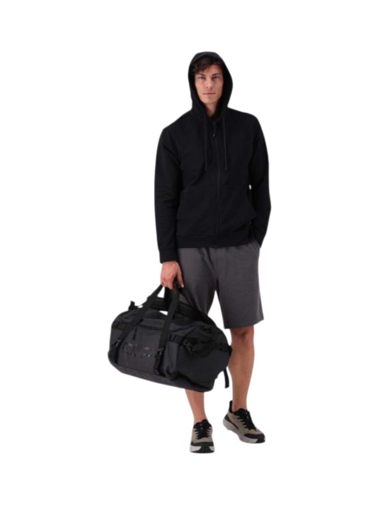 Herren Sweat Jacke mit Kapuze 4