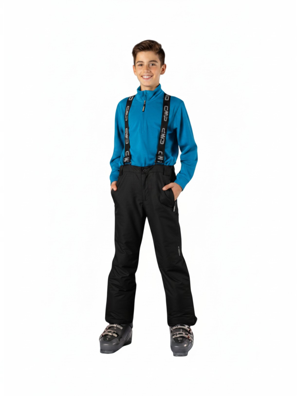 Jungen Arctic Fleece Skipulli mit Stehkragen 4
