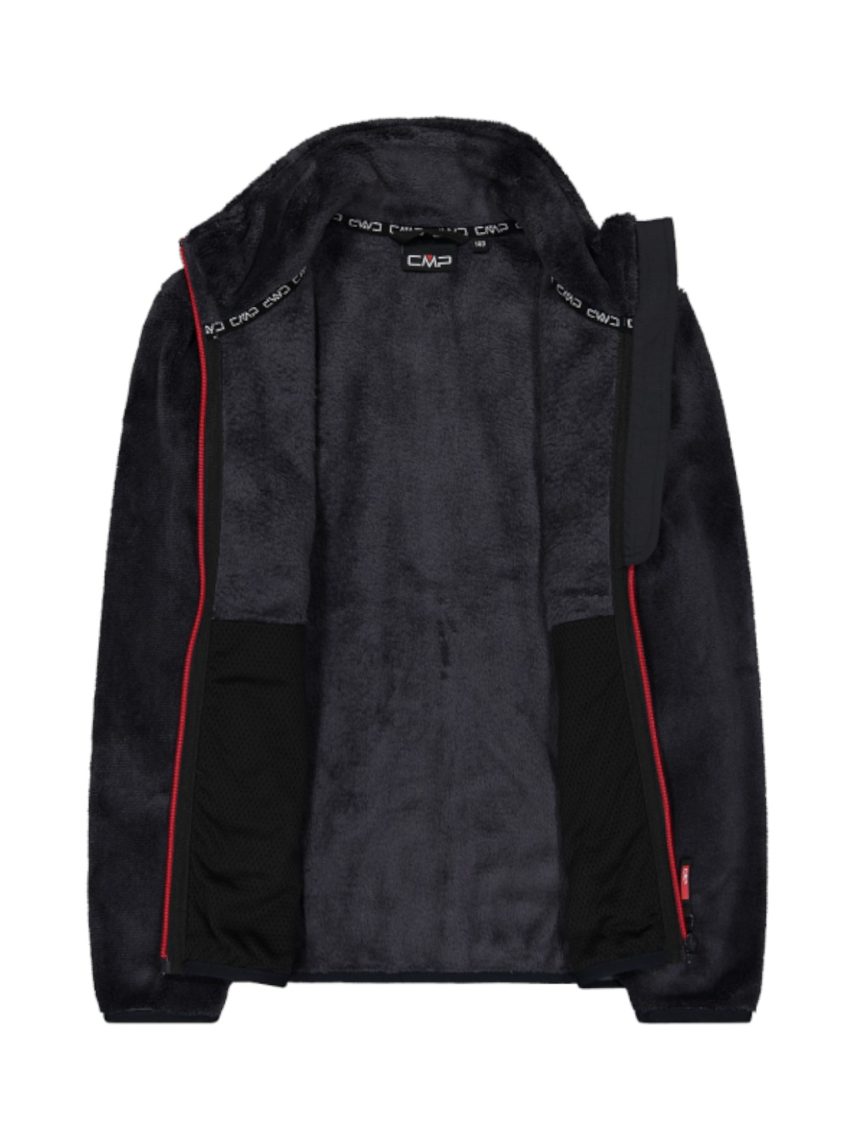 Jungen HighLoft Fleece Jacke grau 4