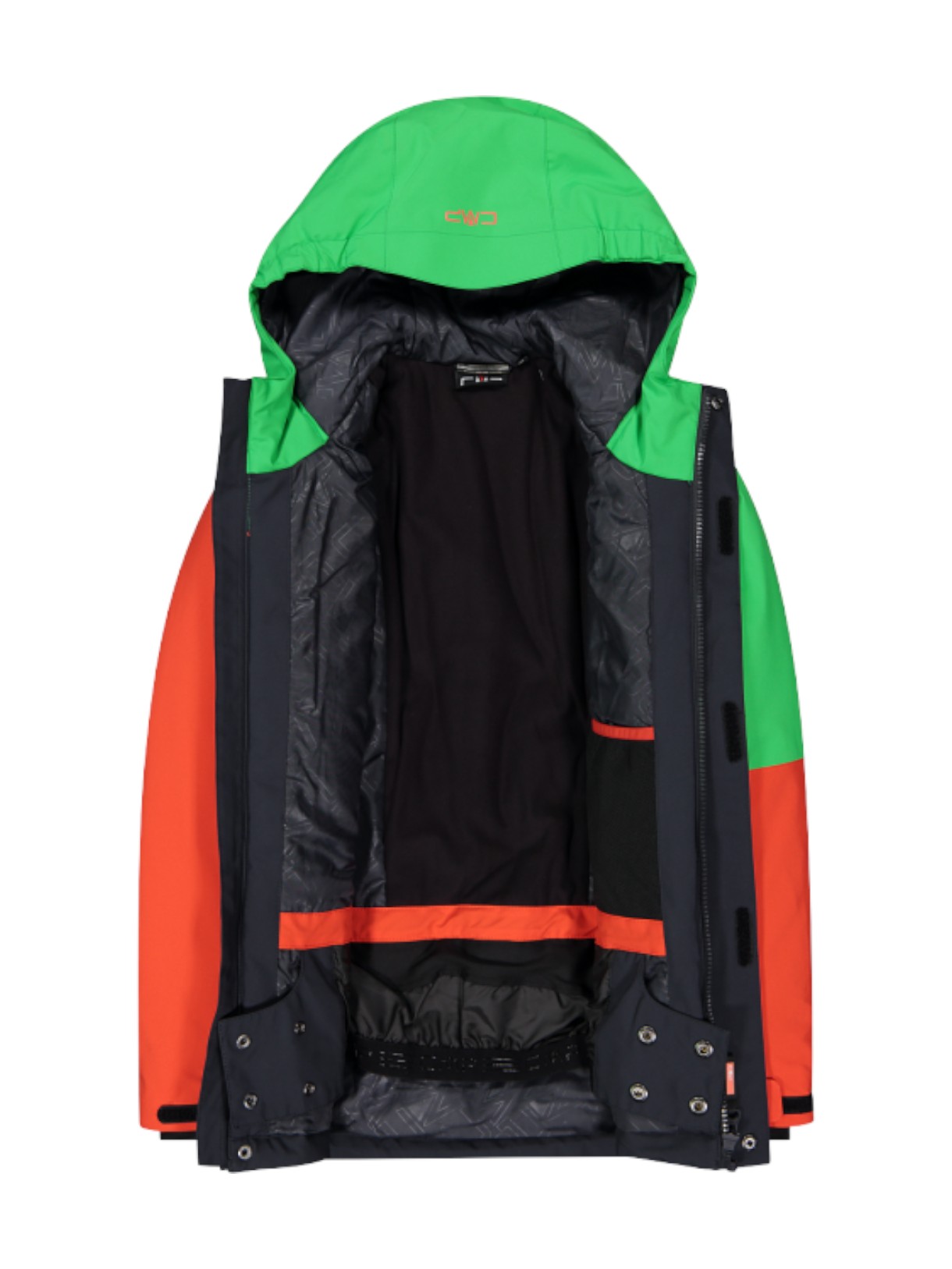 Jungen Skijacke Clima Protect mit Kapuze und Feel Warm Flat 4