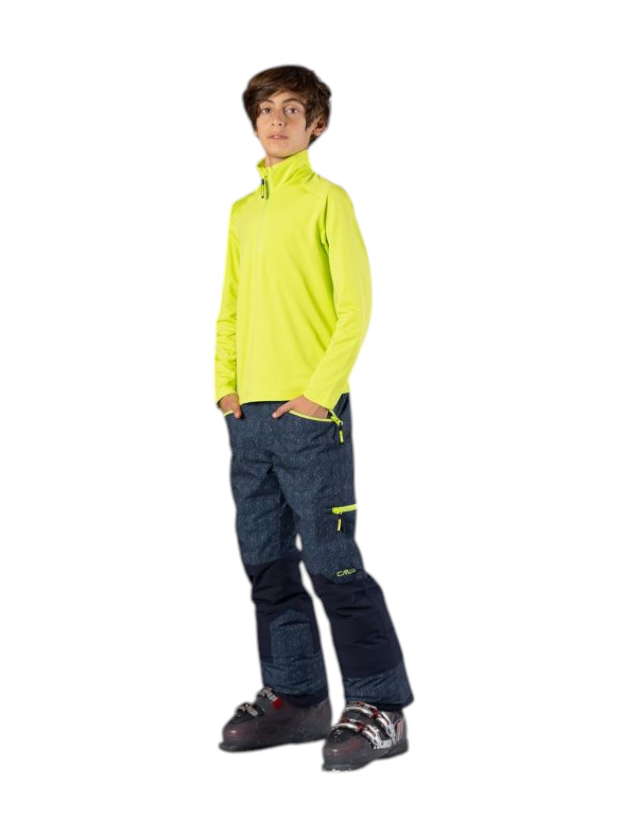 Jungen Softshell Sweat Skipulli mit Dry Function 4