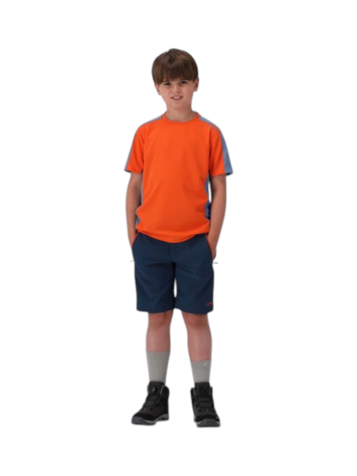 Kinder Bermuda Shorts mit Gürtel und Dry Function 4