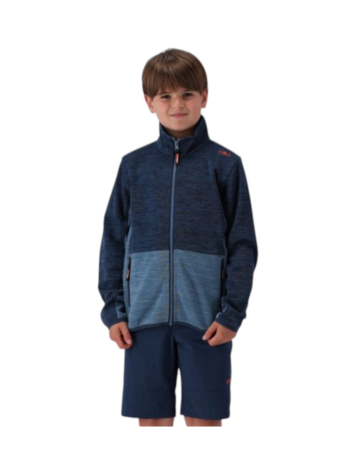 Kinder Knit Tech Fleece Outdoor Jacke 4