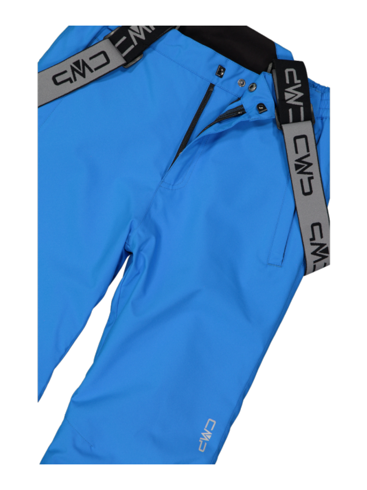 Kinder Skihose Clima Protect mit abnehmbaren Trägern blau 4