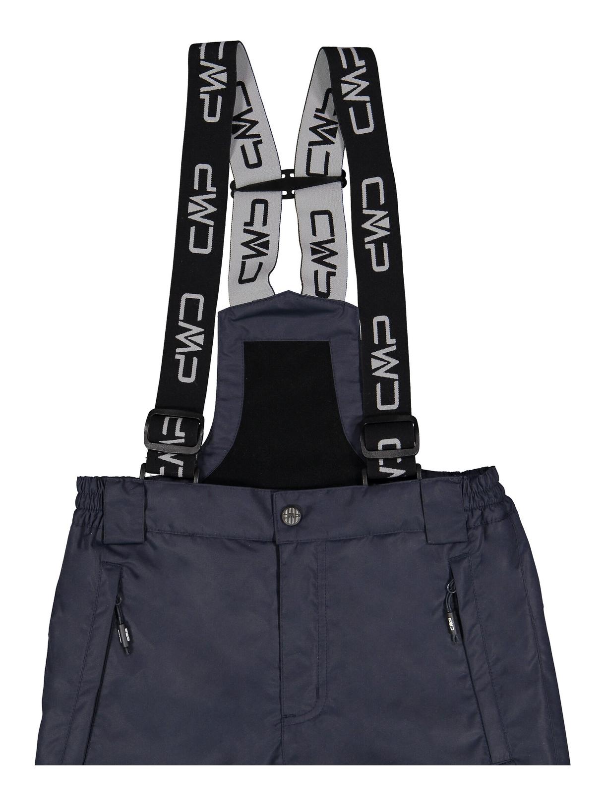 Kinder Skihose Clima Protect mit abnehmbaren Trägern blau 4