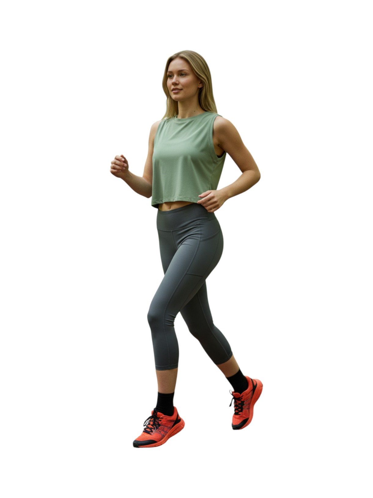 kurzes Damen Tank Top aus Stretch-Polyamid mit Dry-Function 4
