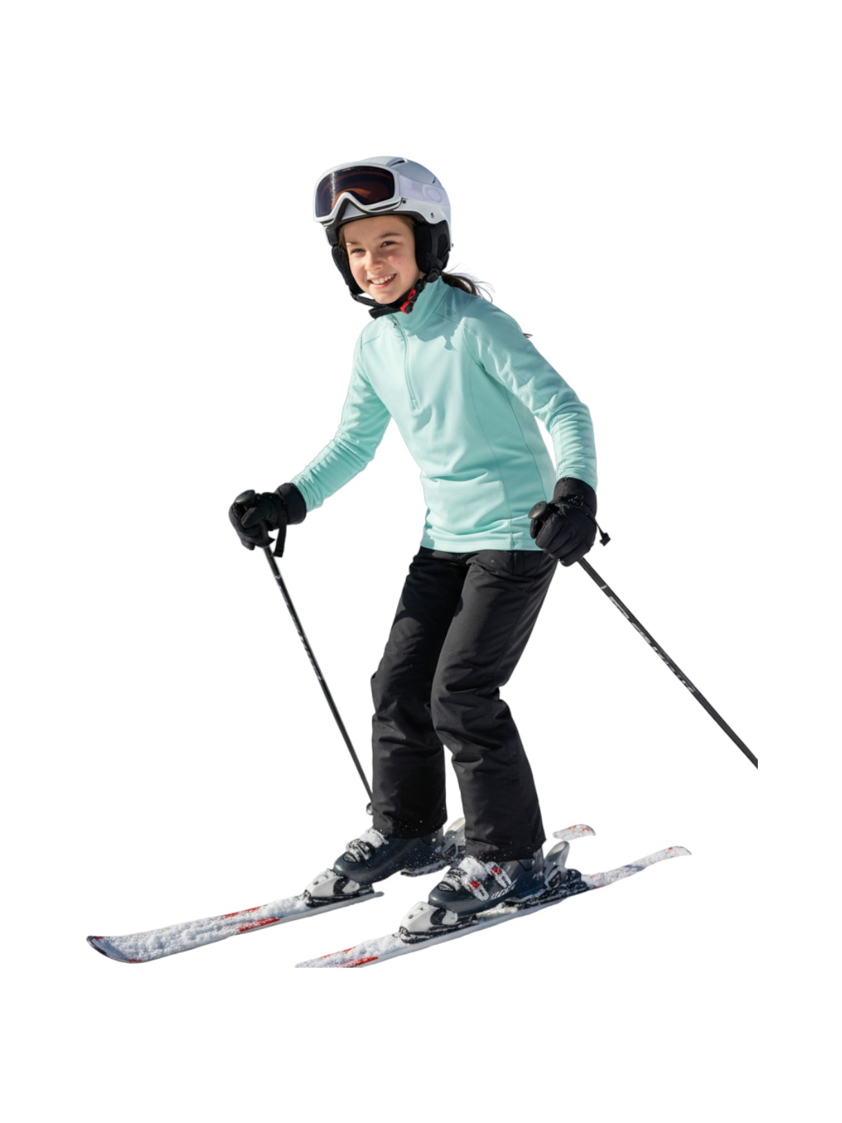 Mädchen Softshell Skipulli mit Dry Function 4
