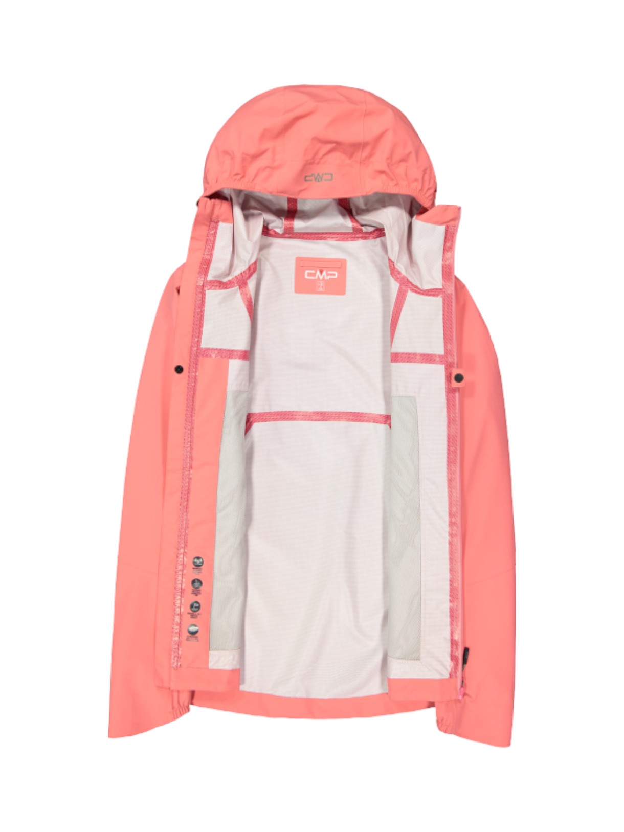 Unlimitech Damen Hardshell Jacke Clima Protect mit Kapuze 4