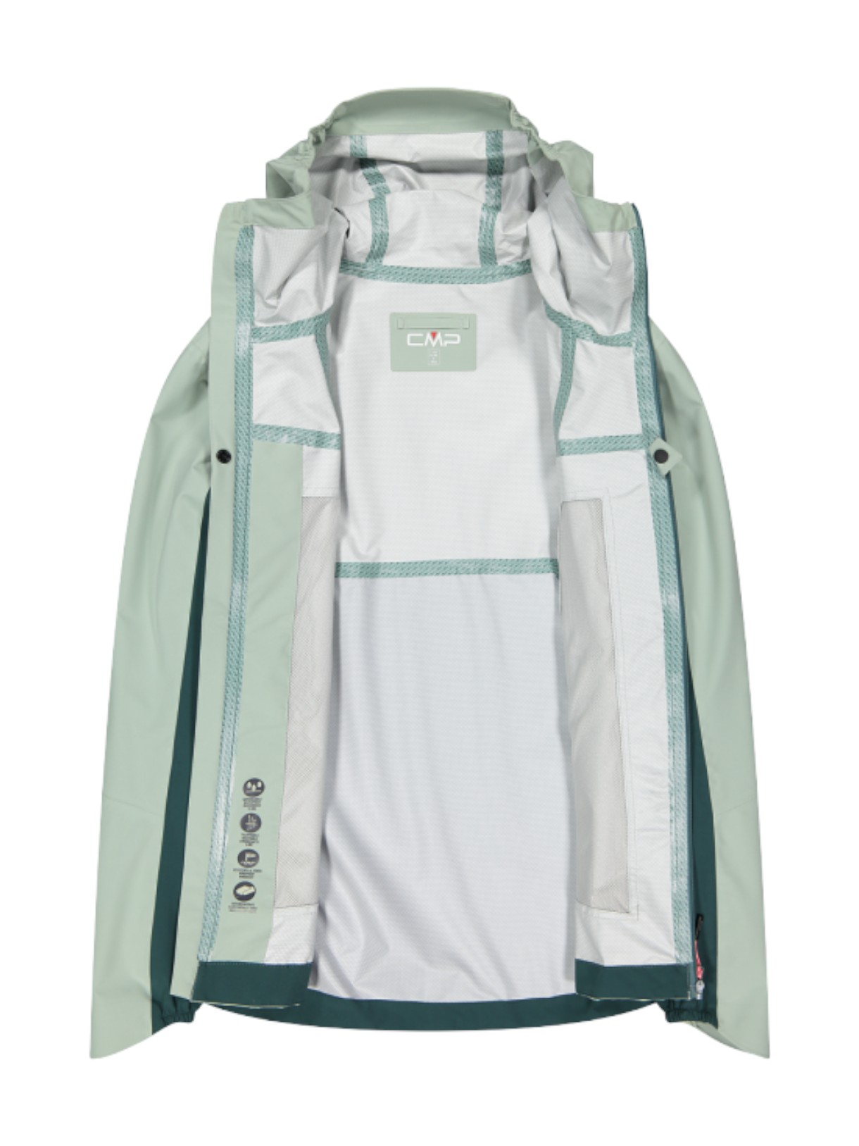 Unlimitech Damen Hardshell Jacke Clima Protect mit Kapuze 4