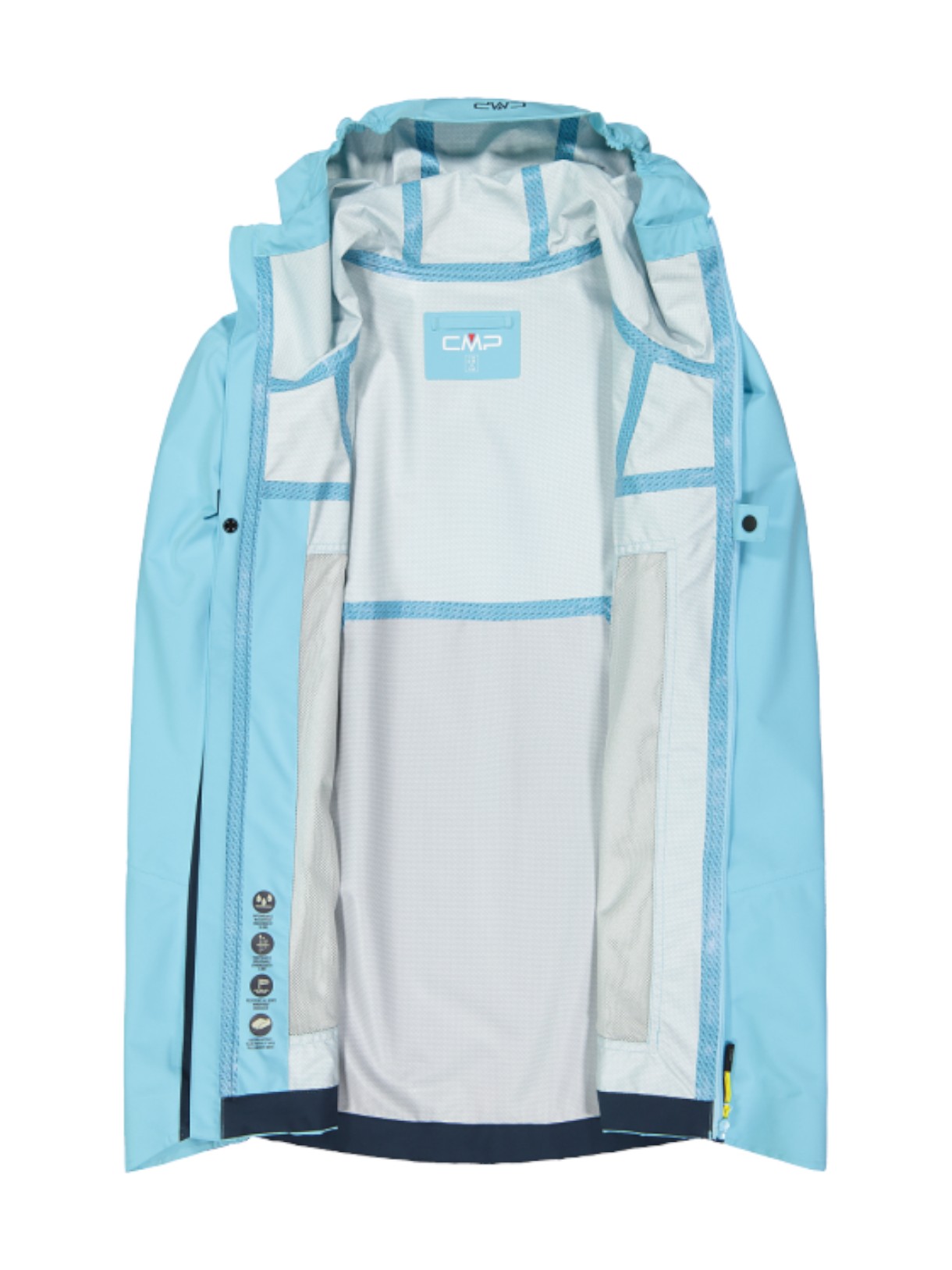 Unlimitech Damen Hardshell Jacke Clima Protect mit Kapuze 4