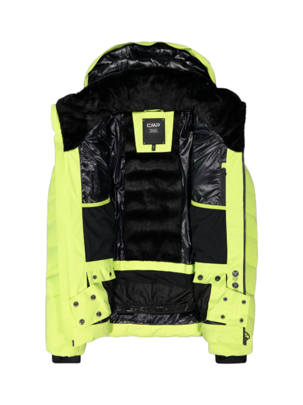 wattierte Damen Skijacke mit Clima Protect und Kapuze 4