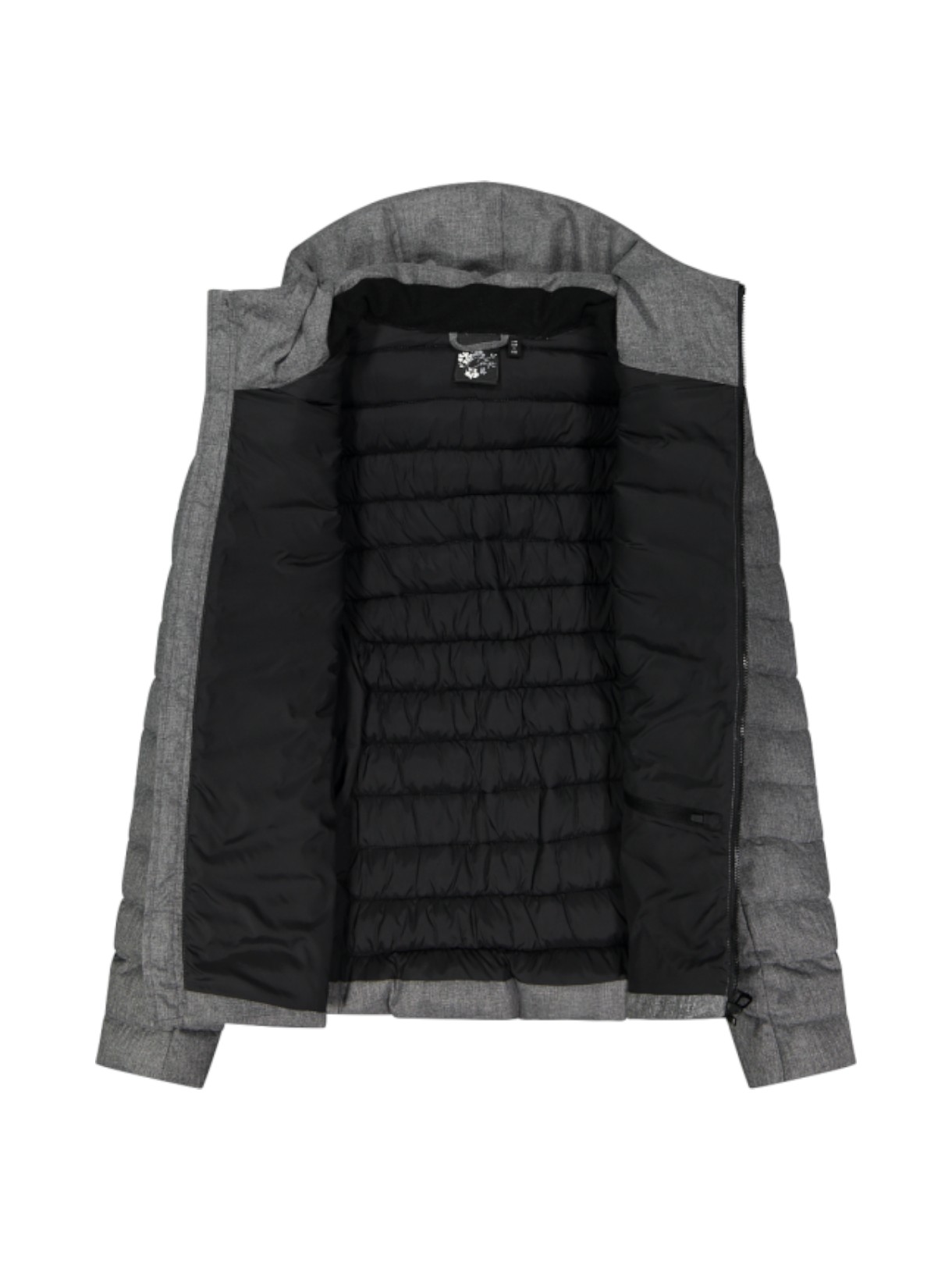 Wattierte Damen Winter Jacke mit Kapuze 4