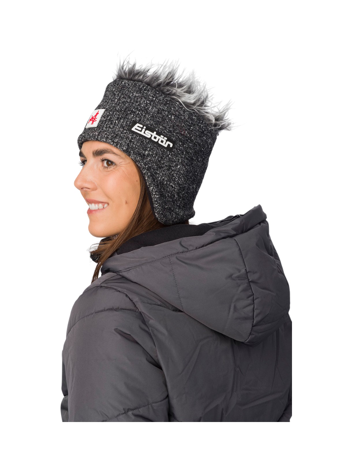 Cocker Fleece Ski Austria Mütze mit Kunstfell Haaren 4