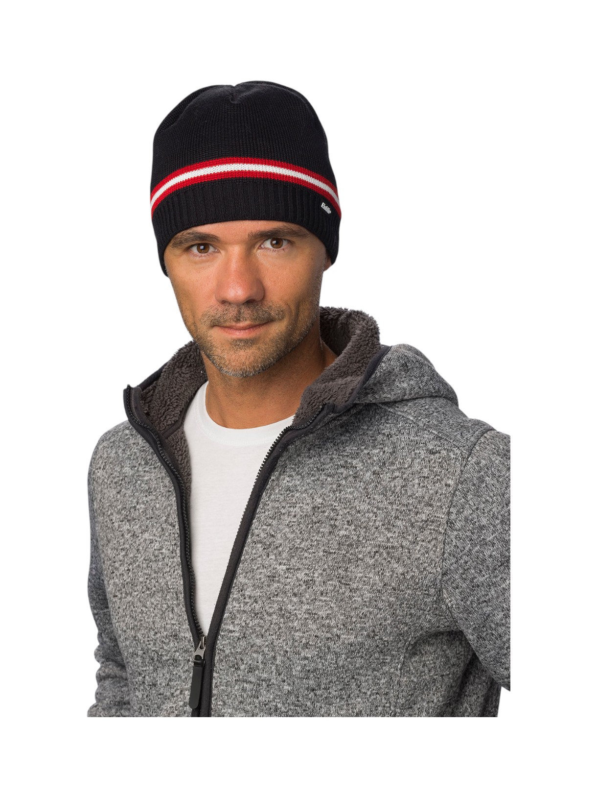 Mountain XL Herren Fleece Mütze mit Merinowolle 4