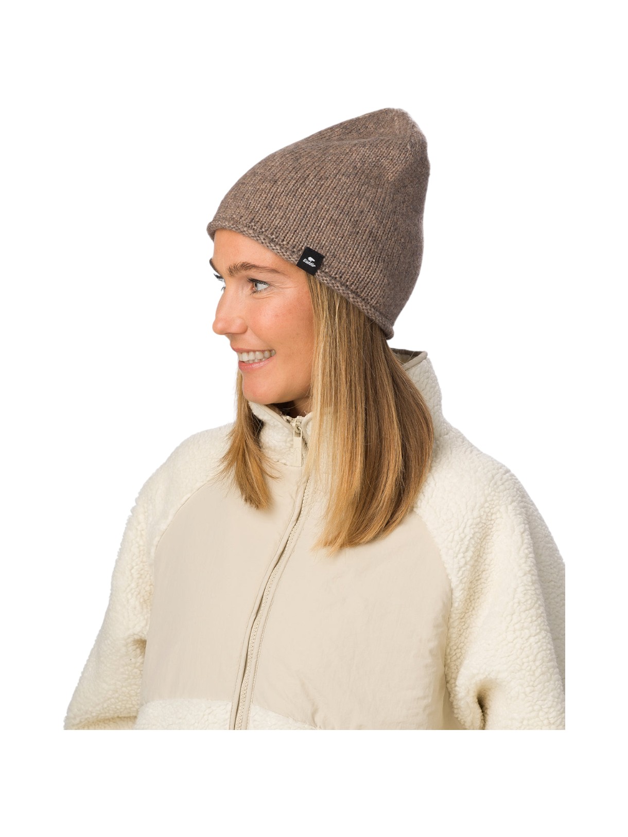 Sophia Rippstrick Mütze mit Merinowolle 4