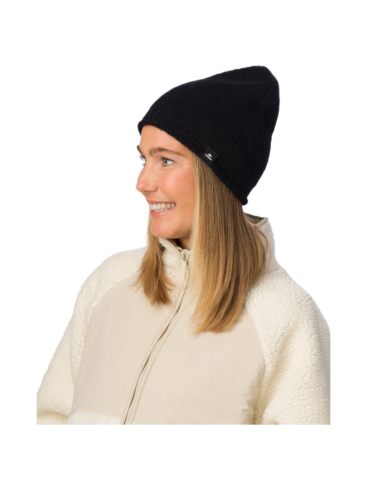 Sophia Rippstrick Mütze mit Merinowolle 4