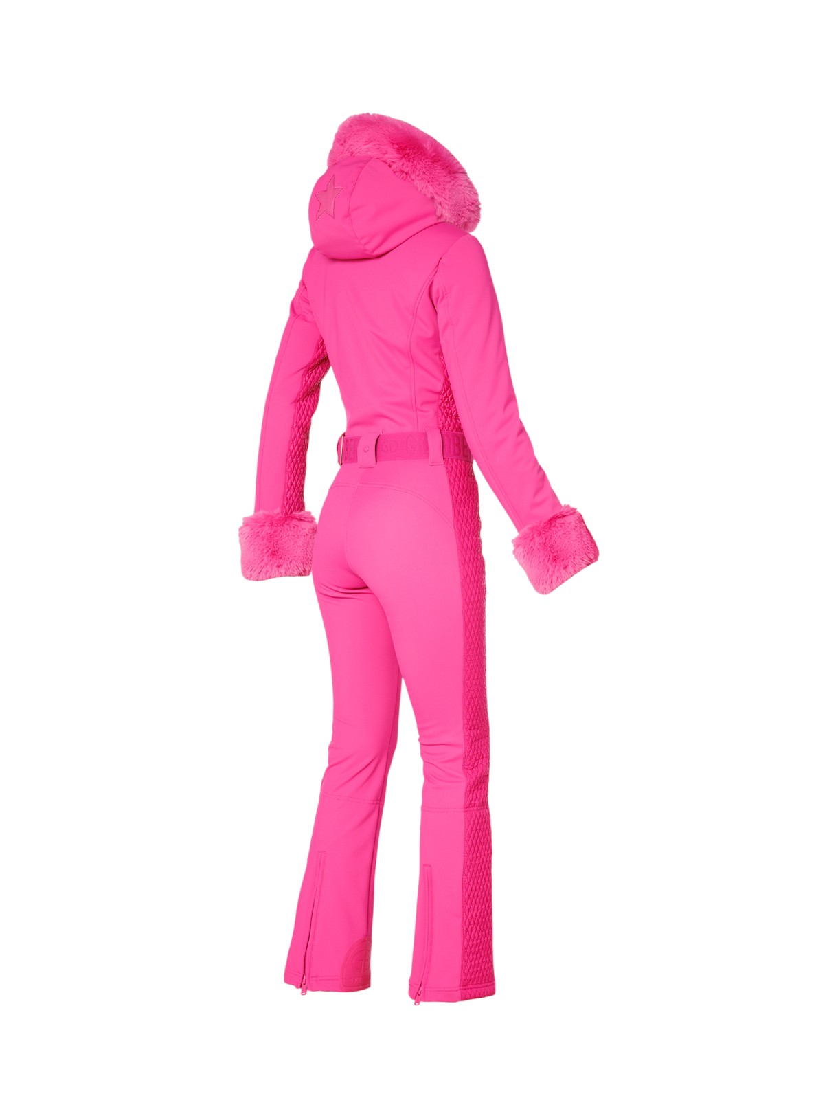 Angele Damen Softshell Skianzug mit Kapuze 4