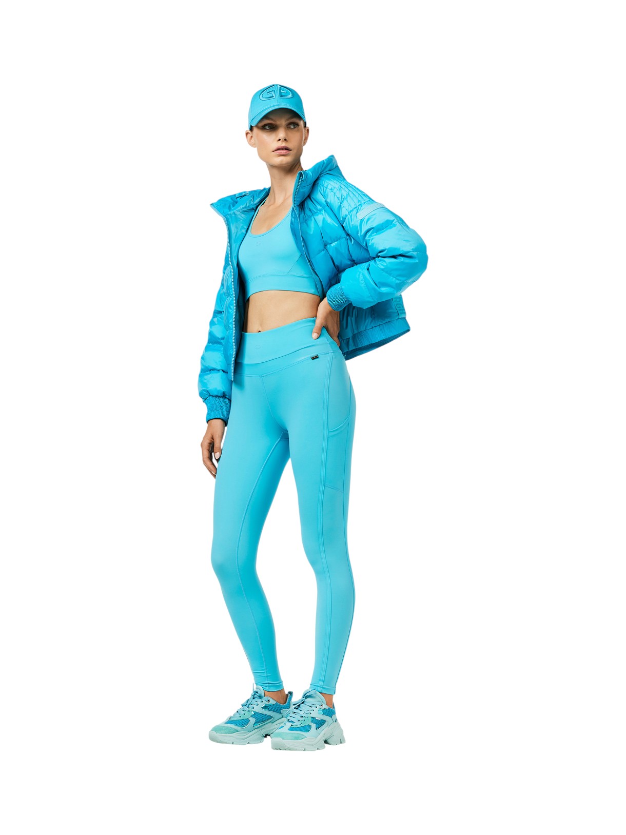 Eva Damen Daunen Jacke mit Kapuze 4