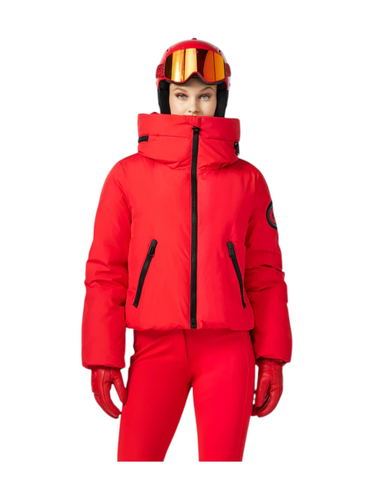 Porter Damen Daunen Skijacke mit Kapuze 4