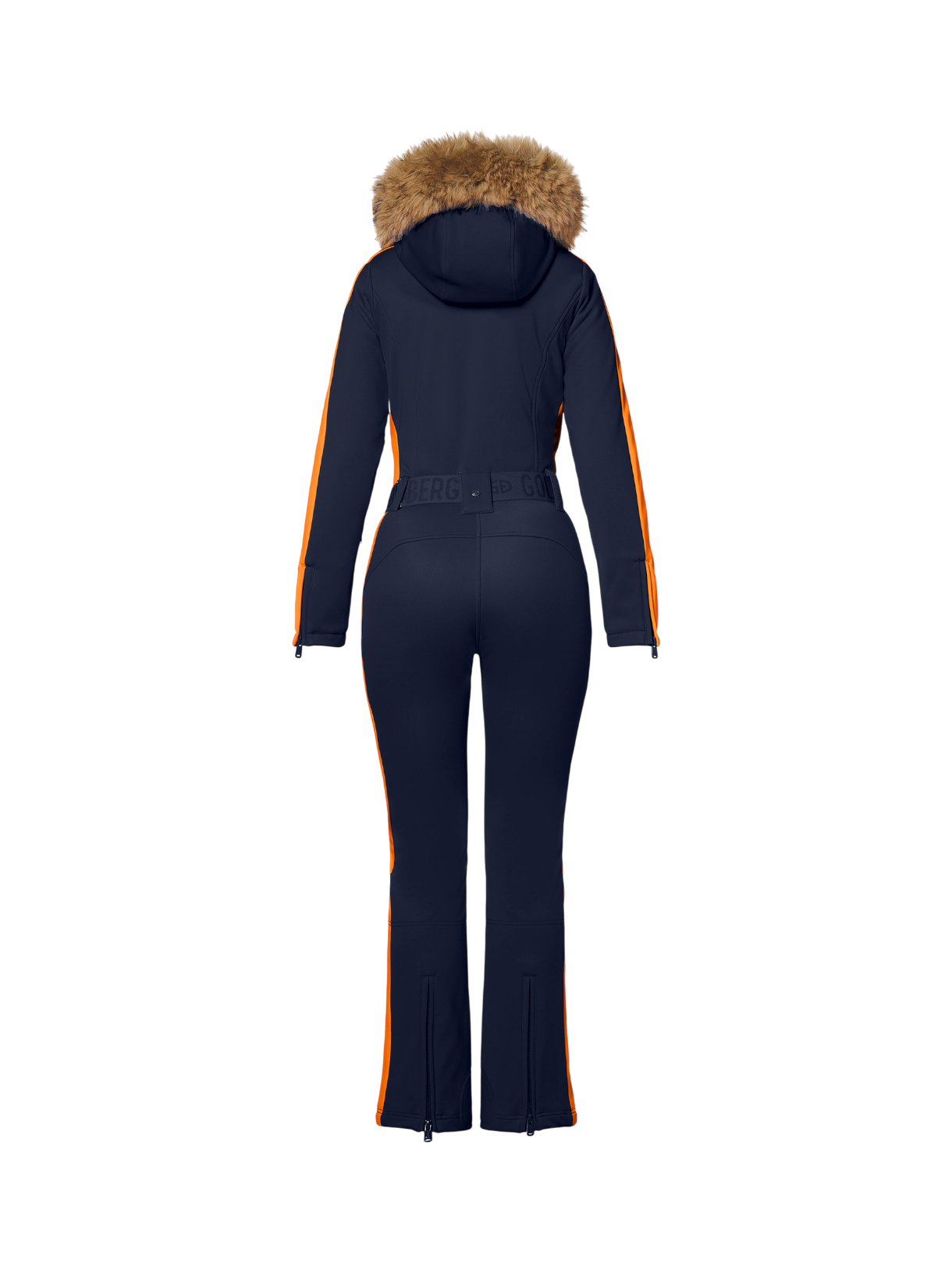 Suvi Softshell Damen Skianzug mit Kapuze und Kunstfellbesatz 4
