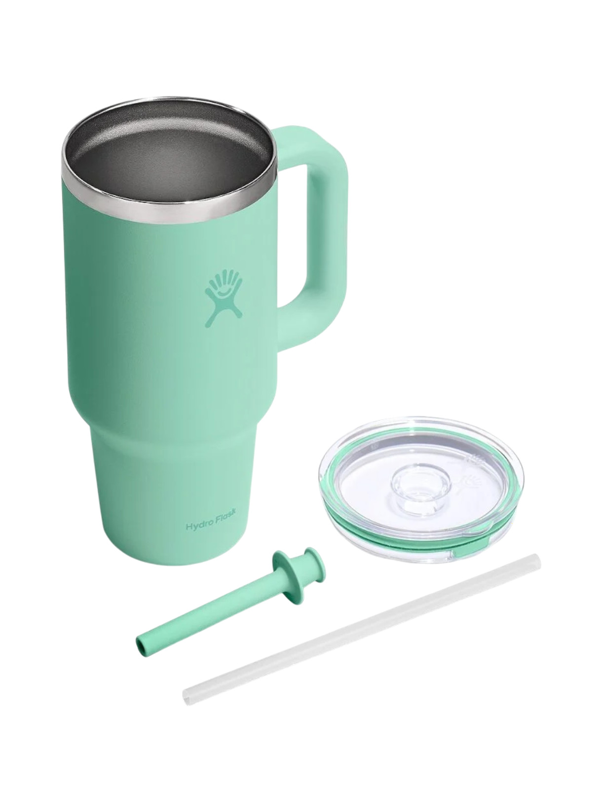 32 OZ Travel Tumbler Clear Lid Trinkflasche 4