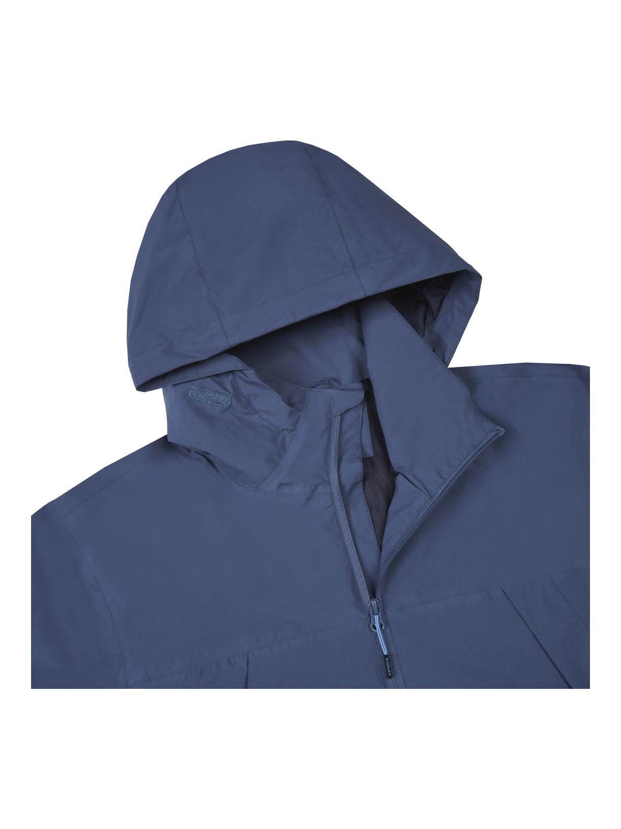 Brocton Herren Shell Regenjacke mit Kapuze 4