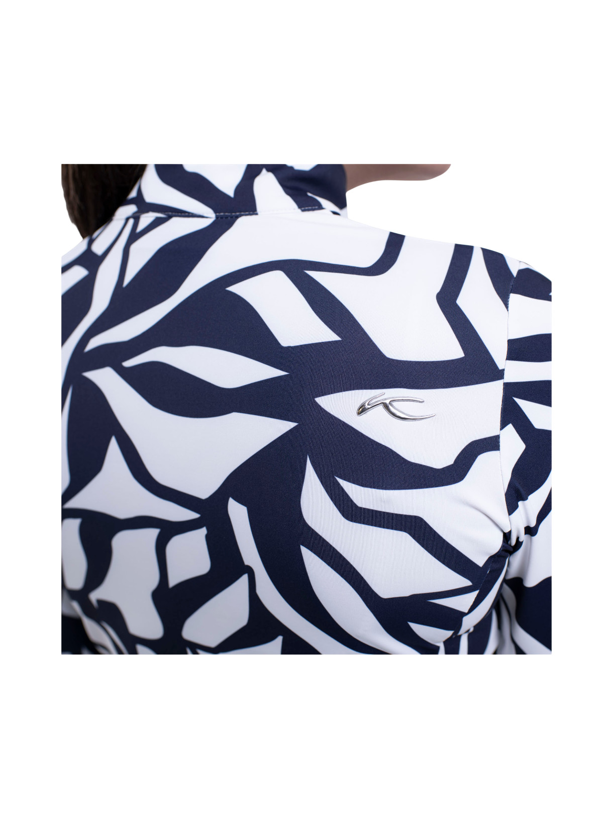 Motion Print Half-Zip Damen Skipulli 4