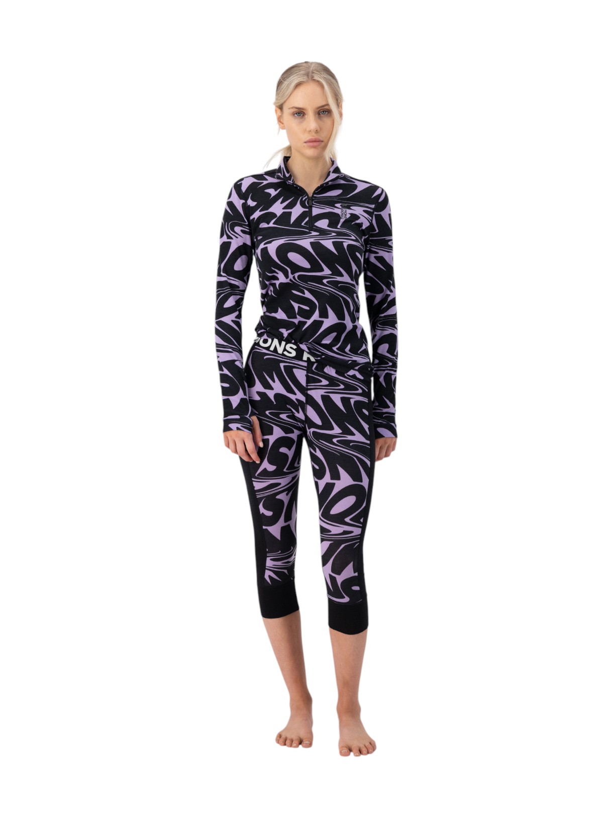 Merino Flex 3-4 Damen Leggings 4