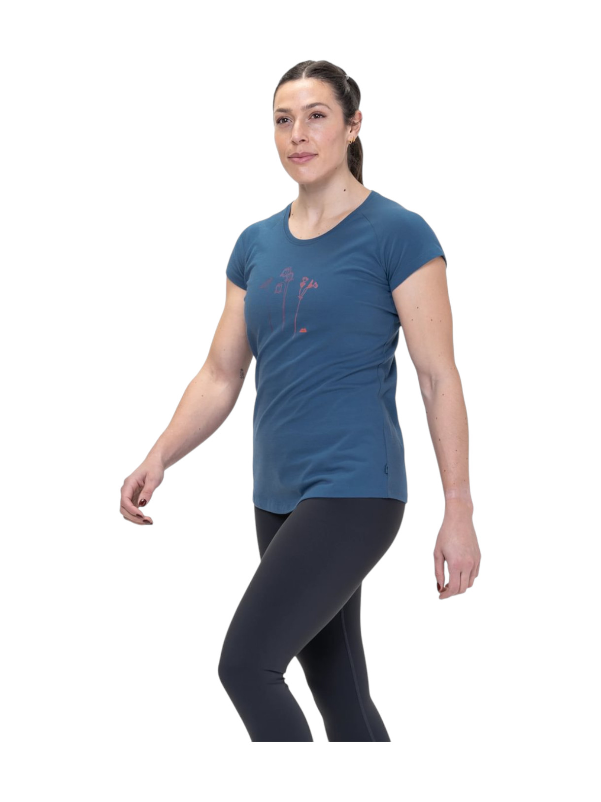 Mountain Flower Tee Damen T-Shirt 4