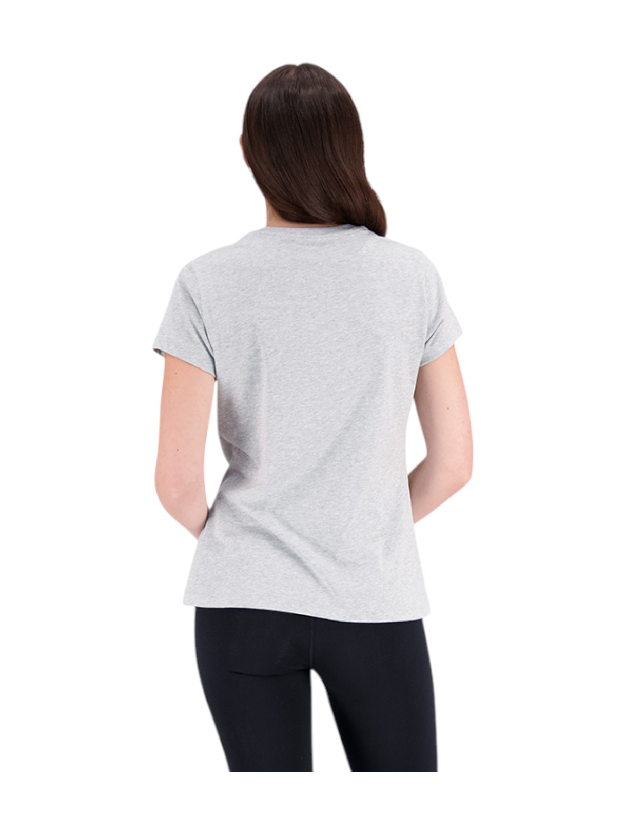 Essentials Stacked Logo Damen T-Shirt 4