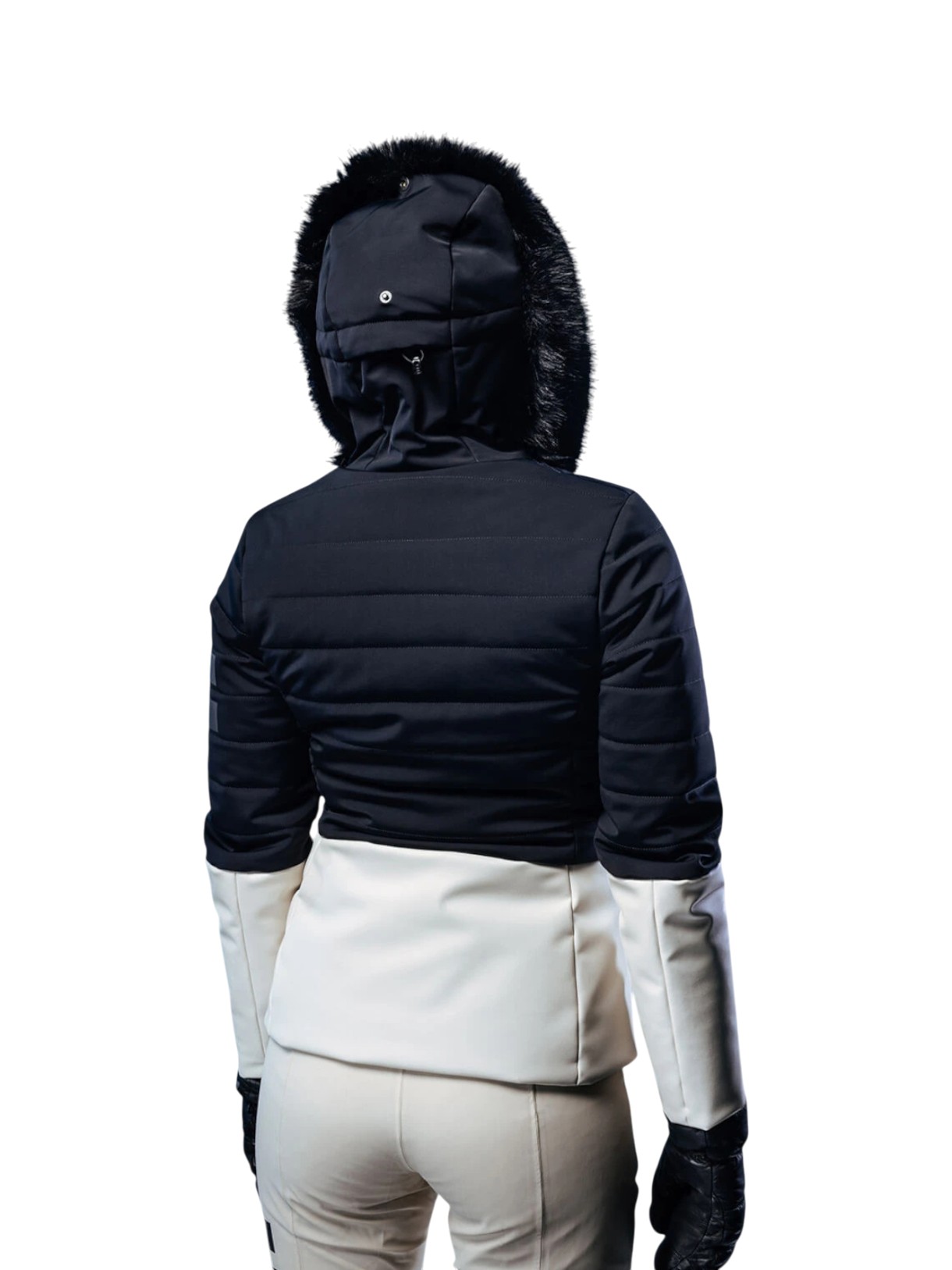 241 Insulated Damen Skijacke mit Kunstpelzbesatz Kapuze 4