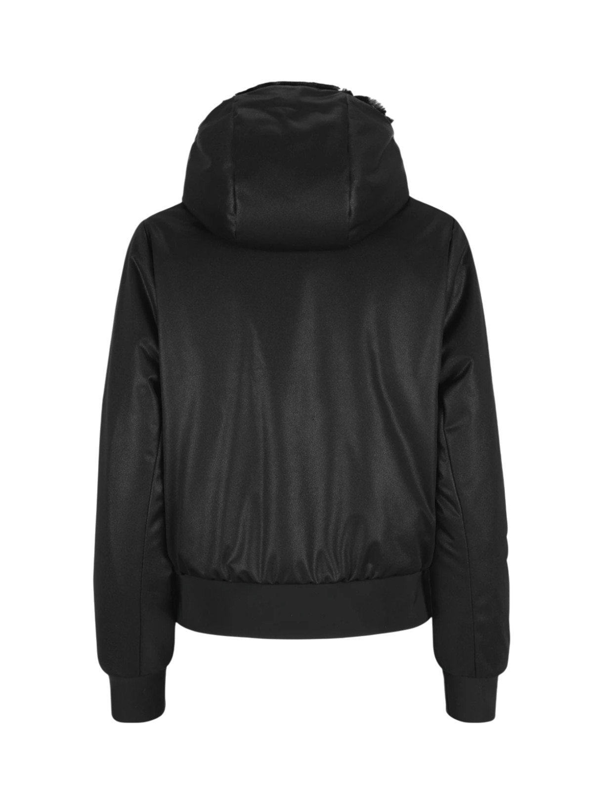 461 Damen Double Face Bomber Wende Skijacke mit Kapuze 4